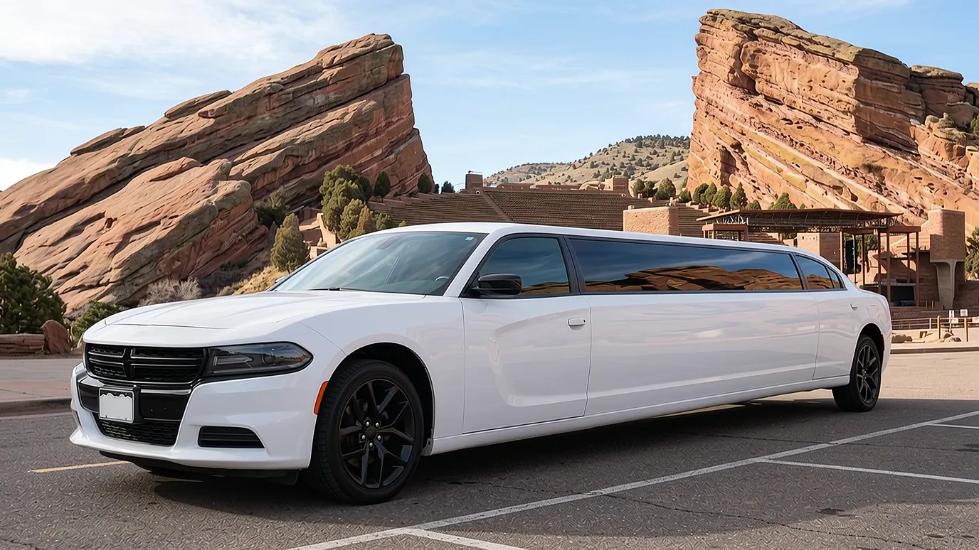 Monument Dodge Charger 12 passenger stretch limo